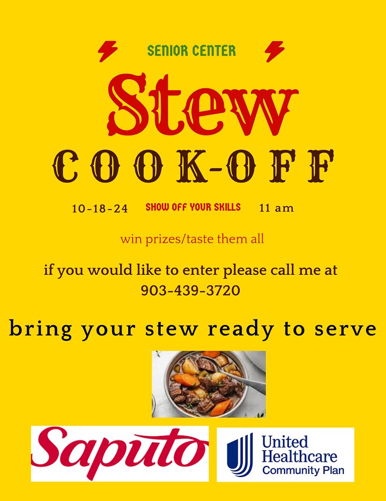 Sulphur Springs Senior Citizens Activity Center Stew Cook-Off 2024