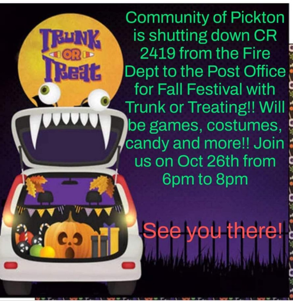 Tabernacle Baptist Church Pickton Fall Carnival