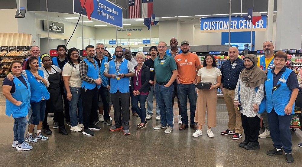 Walmart employees with NTFB Food Sourcing Team