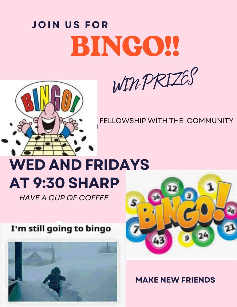 Sr Citizens Center BINGO