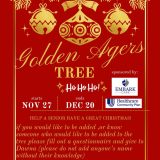 The Senior Citizens Activity Center Golden Agers Tree Still has six Names on it!