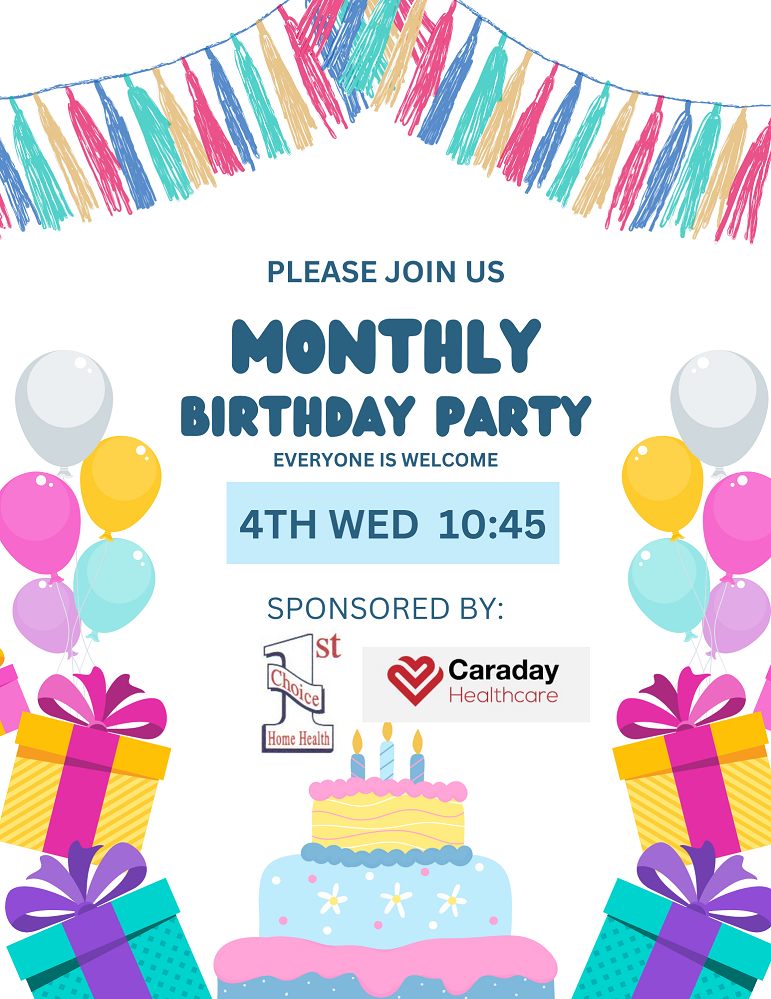 Monthly Birthday Party