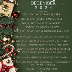 Wildcat Bands Have a Busy Schedule This December