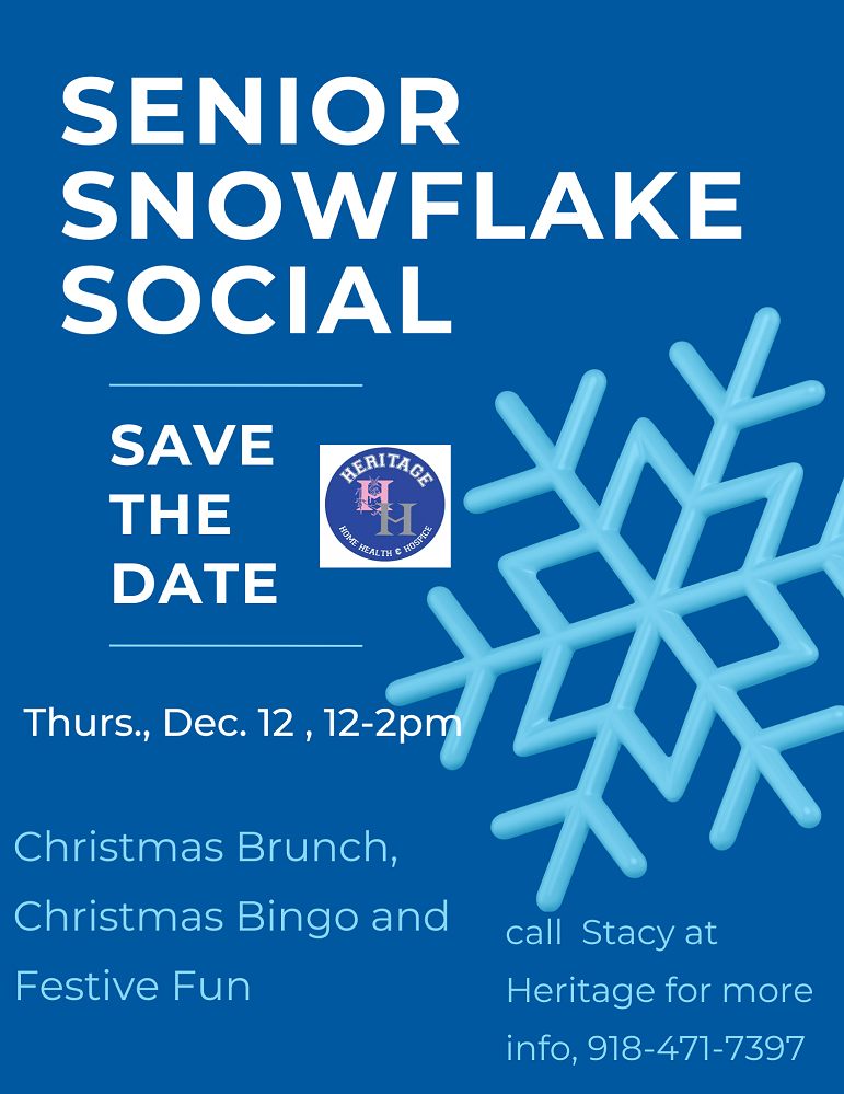 senior snowflake social