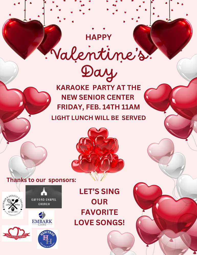 VALENTINES DAY 2025 Sr Center