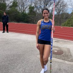 Sulphur Springs High School Pole Vaulter Jaicee Masmer Broke Texas High School Record