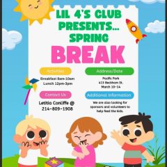 Lil 4’s Club Spring Break Coming Soon